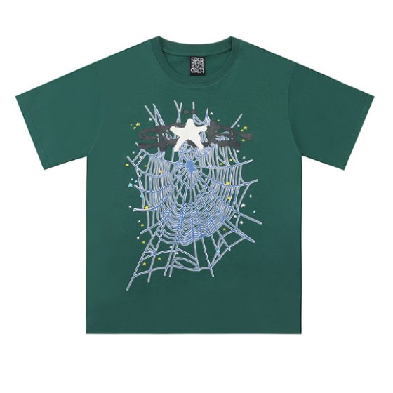Sp5der Star Web Tee